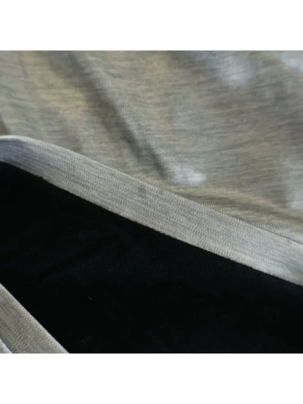 Chanel CC Logo Metallic Silver Set Polyester Top Jogger Pants